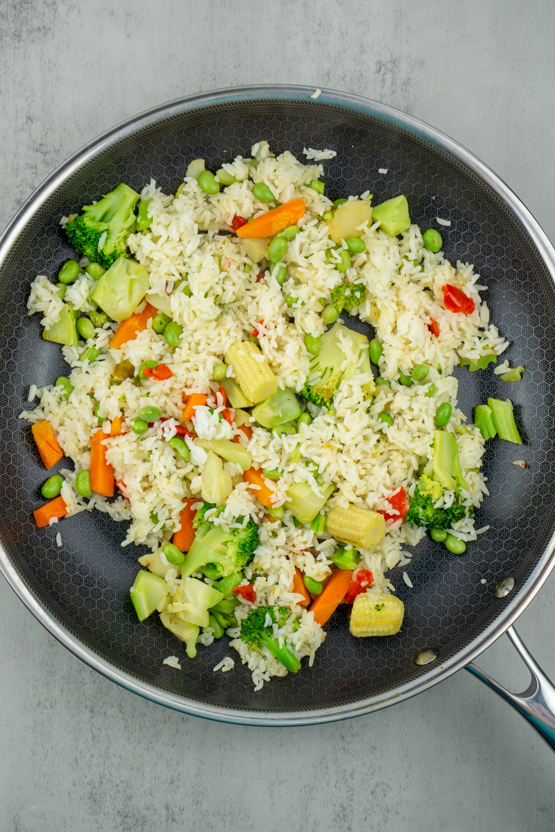 Frozen Vegetable Fried Rice