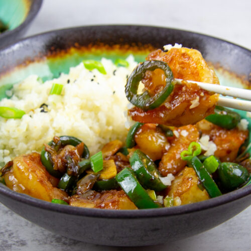 Hot and Spicy Shrimp (Jalapeño Pepper Shrimp)