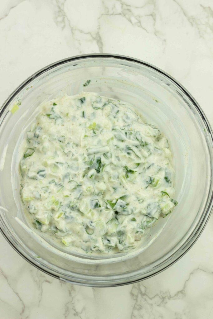 Mixed Raita in Bowl