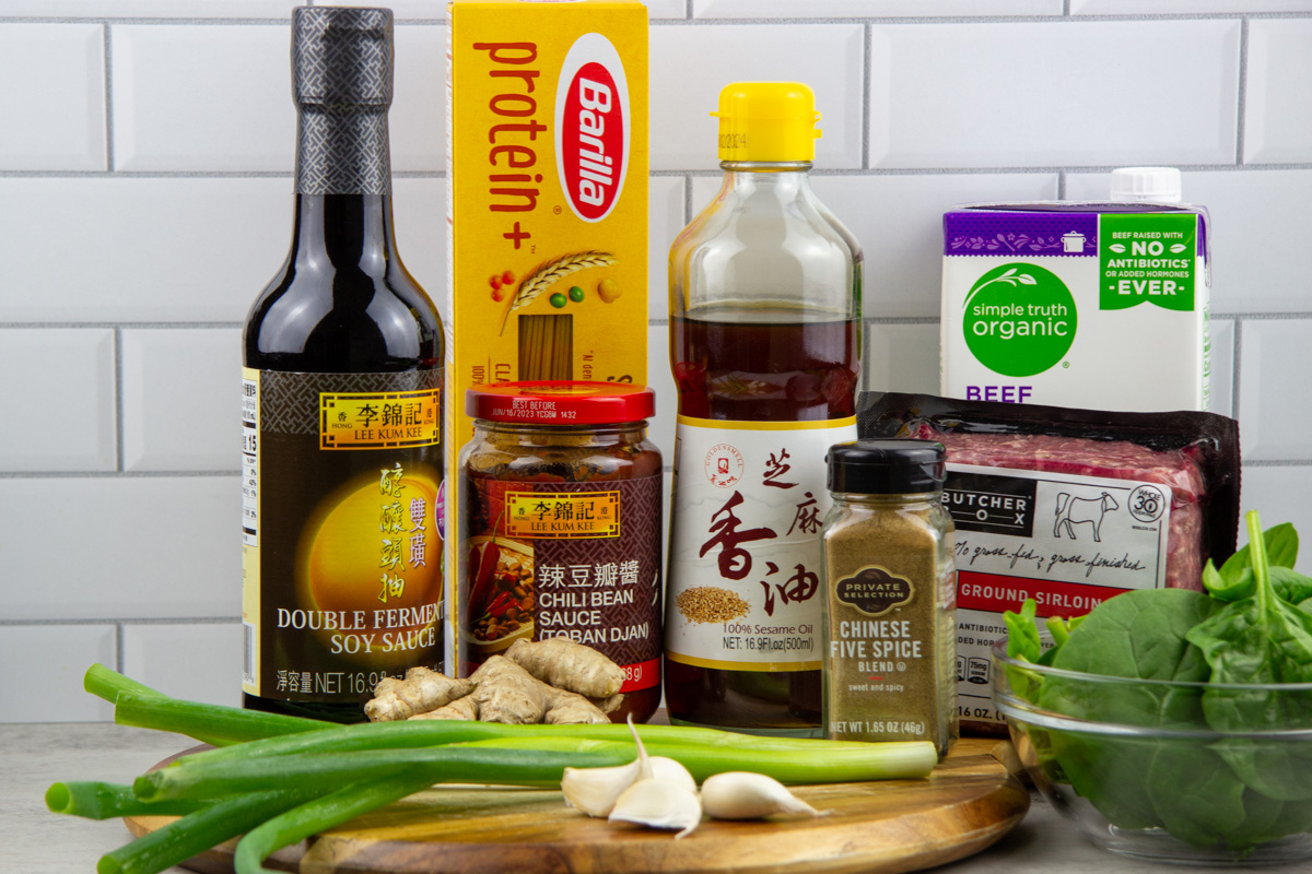 Spicy Beef Noodle Soup (Ground Beef)