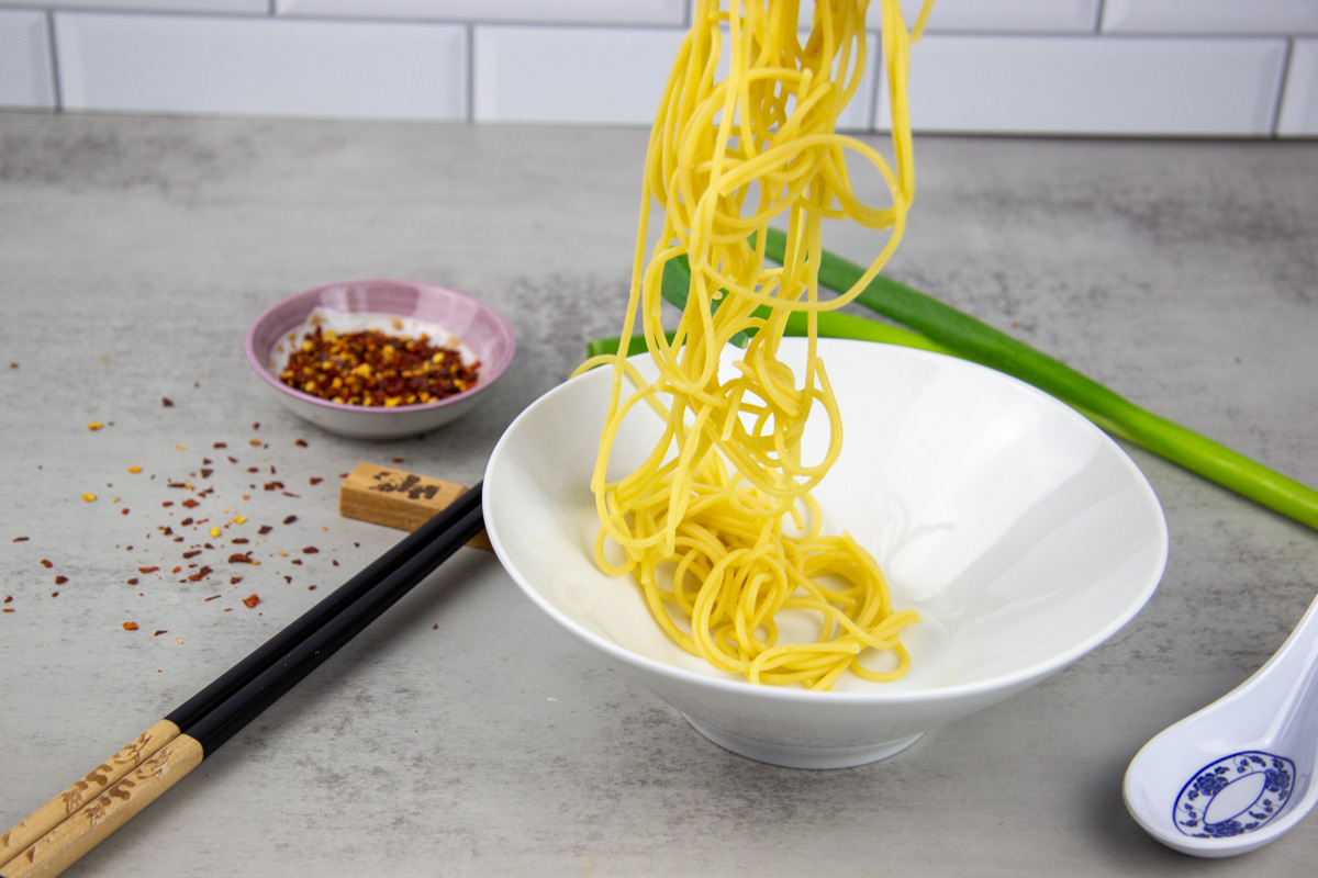 Spicy Beef Noodle Soup (Ground Beef)