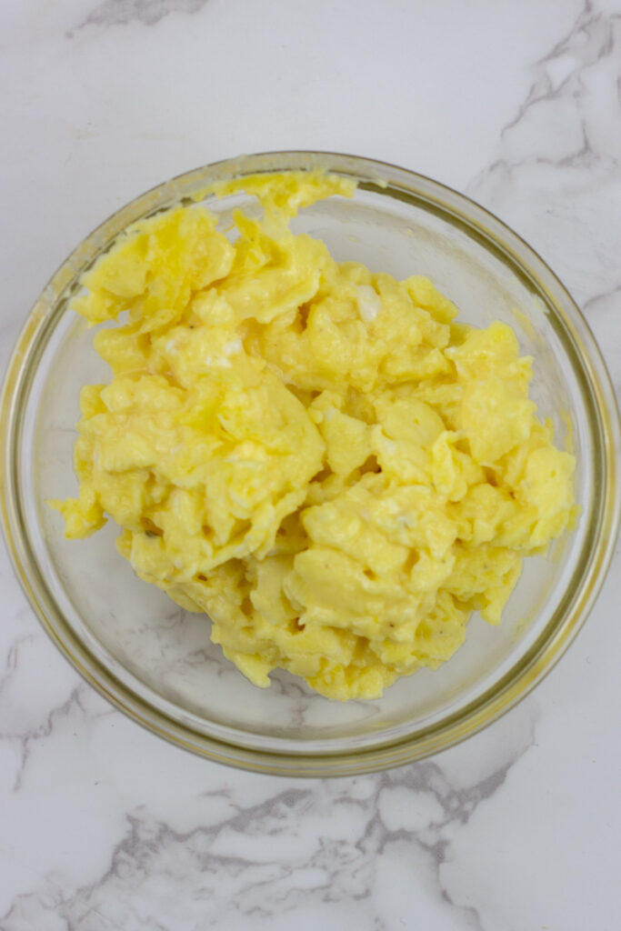 scrambled eggs for fried rice